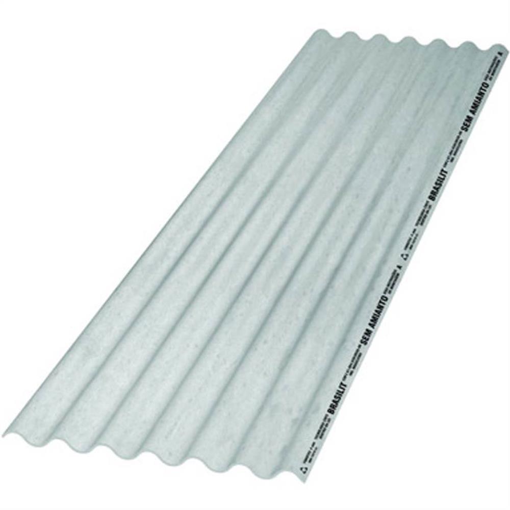 TELHA FIBROTEX 4MM 2,44X0,50M BRASILIT